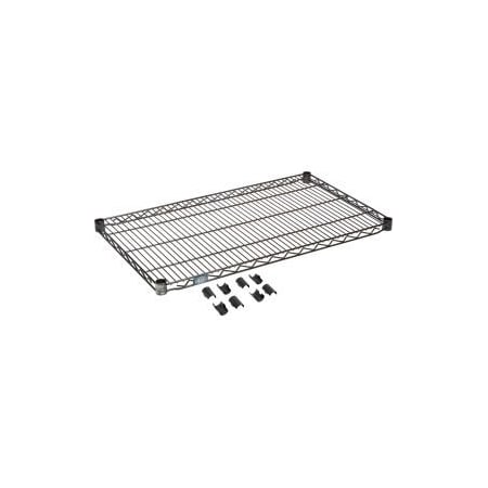 Global Equipment Nexel    S2136B Black Epoxy Wire Shelf 36"W x 21"D 711081